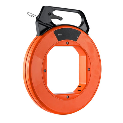 Fish Tape 240 Ft, 1/8 In Steel Wire Puller with Handle