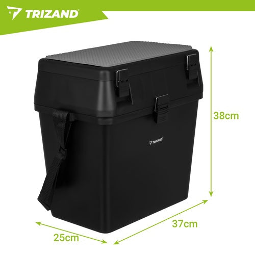 Organizer na siedzenie wędkarza z paskiem, 38×34×21 cm