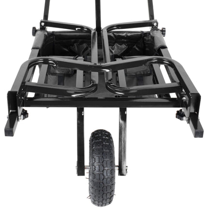 Fishing Trolley with Bag – Metal, Pneumatic Tyres