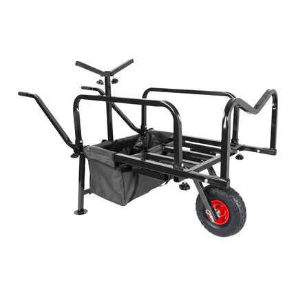 Fishing Trolley with Bag – Metal, Pneumatic Tyres
