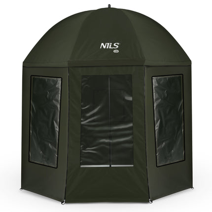 Fishing Umbrella Shelter, 250 cm, Waterproof, Windows
