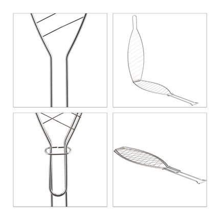 Fish roaster grill set of 6