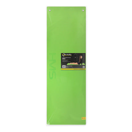 Fitness Mat, Non-Slip, Green-Black, Durable