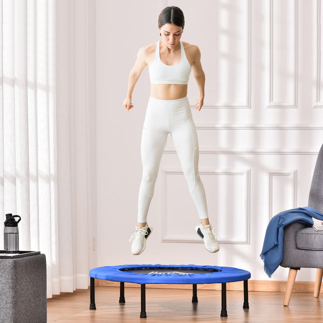 Fitness trampoline, Ø91 cm, 100 kg load, non-slip feet