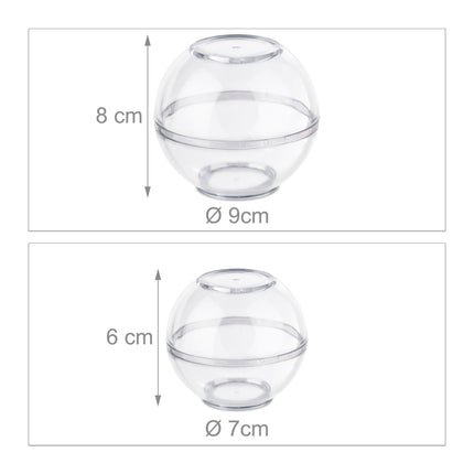 Fitness balls set of 6