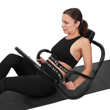 Fitness roller cradle for crunches