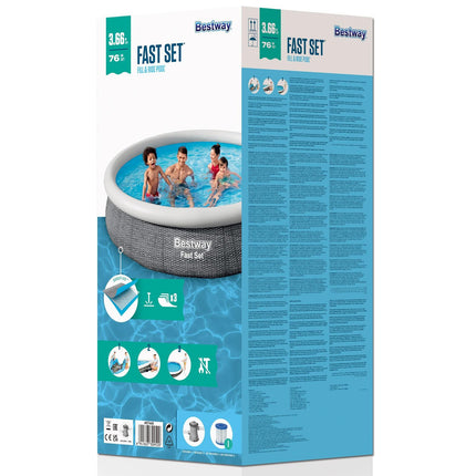 Fixed Set Pool 3.66 x 76cm