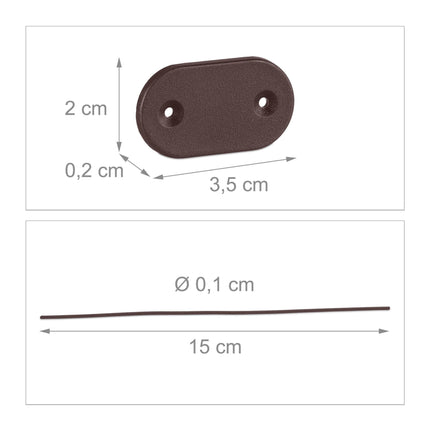 Fixing device for privacy protection in a set of 52