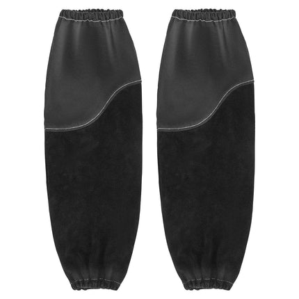Flame-Resistant Welding Sleeves – Cowhide Leather, 21 in