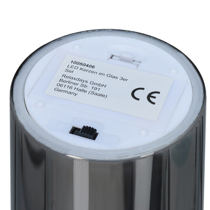 Flameless LED Candles Set with Remote, Real Wax