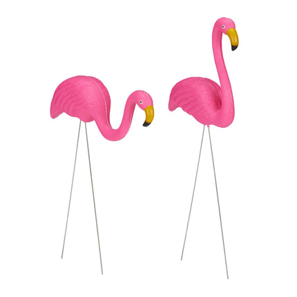 Flamingo Ornament Set of 2