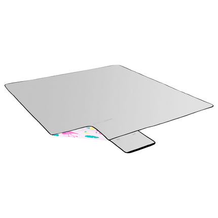 Flamingo Picnic Mat 200x200 cm, Waterproof PE Alu