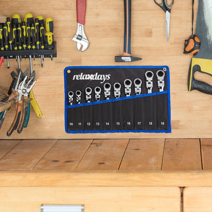 Flexible wrench set 10 pcs.