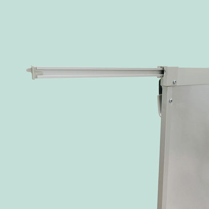 Flipchart Whiteboard, 100x70 cm, Mobile with Side Arms