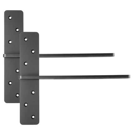 Floating Shelf Brackets, T-Shape, 2 Pack, 200 lb