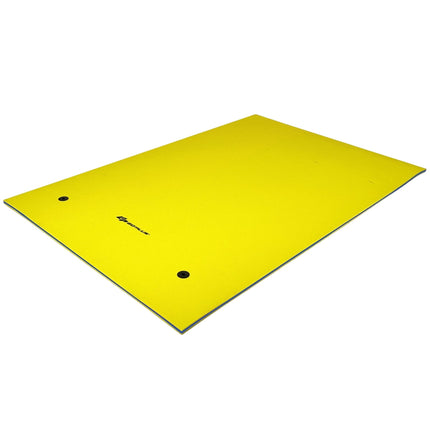 Floating Water Mat – 270x180x3.5cm, Yellow/Blue