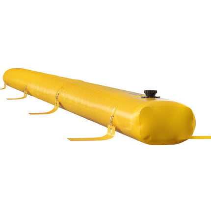 Flood Barrier 24 Ft, Reusable PVC Water Diversion Tube