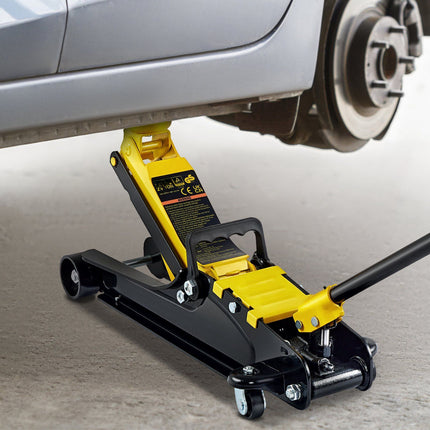 Floor Jack, 2.5 Ton Low Profile Steel, 85–380 mm