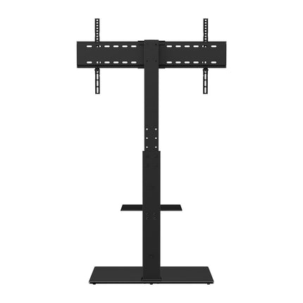 Floor TV Stand Mount, Swivel, Height-Adjustable 32-85 Inch
