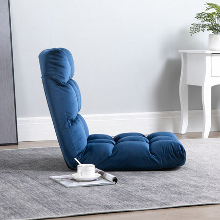 3-in-1 folding floor chair with backrest, 13 positions