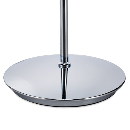 Floor lamp with fabric shade