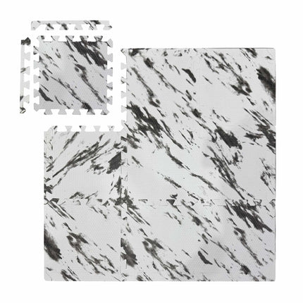 Floor protection mat Fitness Set of 9
