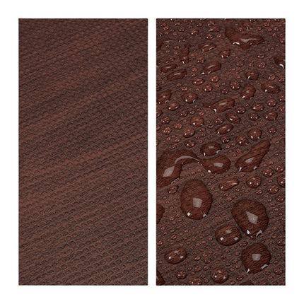 Floor protection mat in wooden look Set of 9