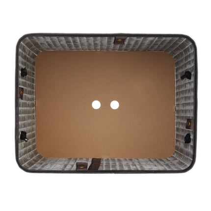 Floor protection mat in wooden look Set of 9