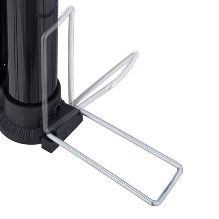 Floor pump with pressure gauge