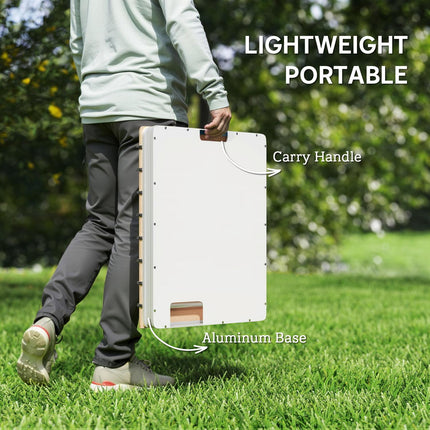 Outdoor Floor Shower, Adjustable Jets, Aluminum Base, 4m Height