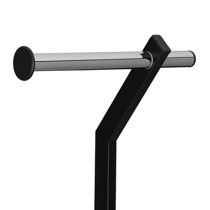 Floor-standing toilet paper holder