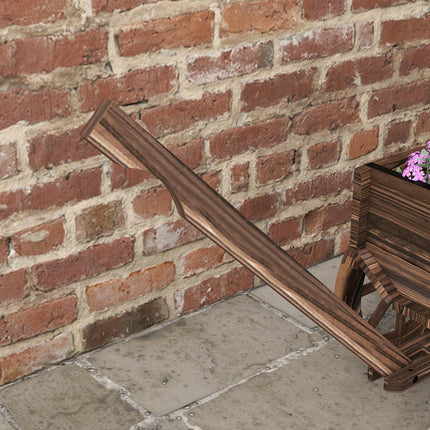 Wooden cart Flower box, Garden pot, 30 Kg Capacity