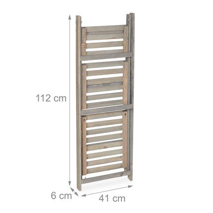 Flower Stairs Wood Grey