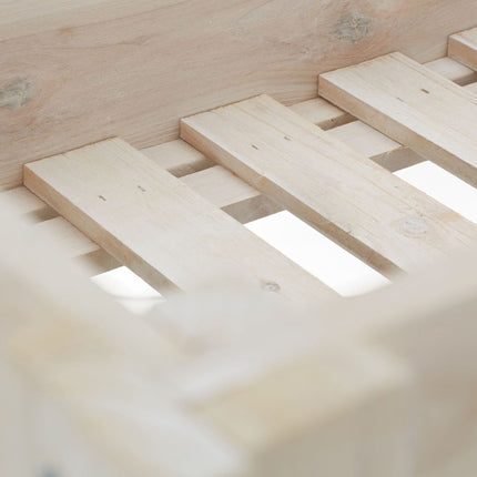 Flower box on legs in white wood