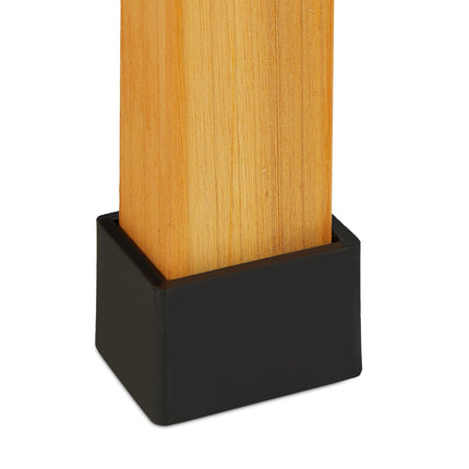 Flower box on wooden legs