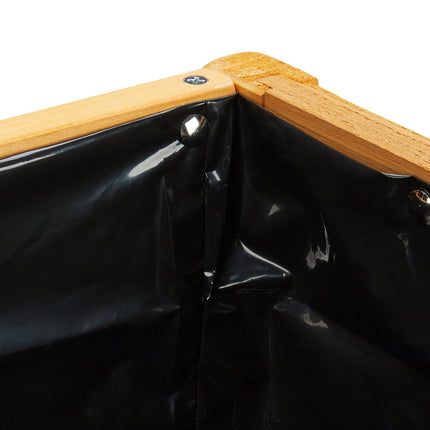 Flower box on wooden legs