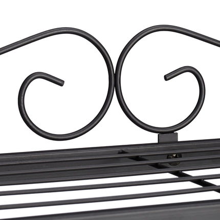 Flower staircase in metal 3 steps