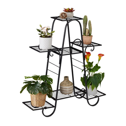 Flower stairs in metal