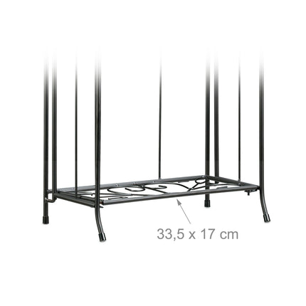 Flower stand Metal 2 Shelves