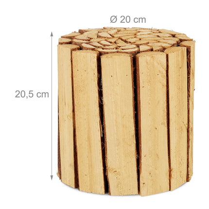 Flower stool made of spruce