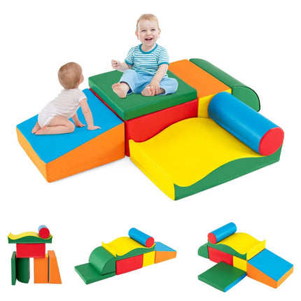 Foam Climbing Blocks Set, 7-Piece, Safe & Durable
