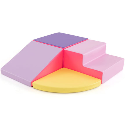 Foam Play Blocks Set – 4-Piece Climbing & Sliding