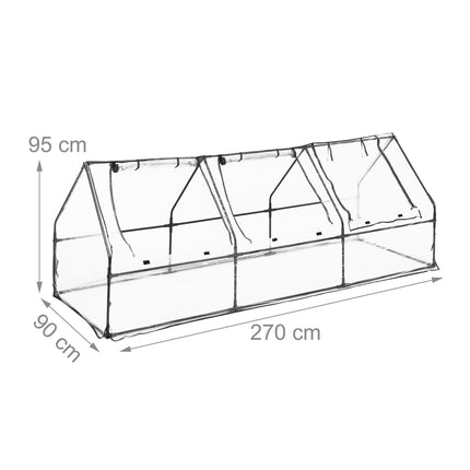 Foil Early Bird Bed PVC with 3 doors
