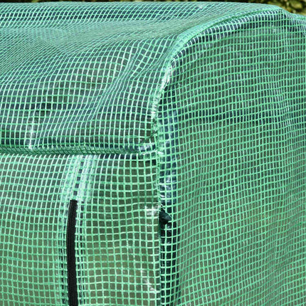 Mini greenhouse, metal frame, PE cover, 100x50x150 cm