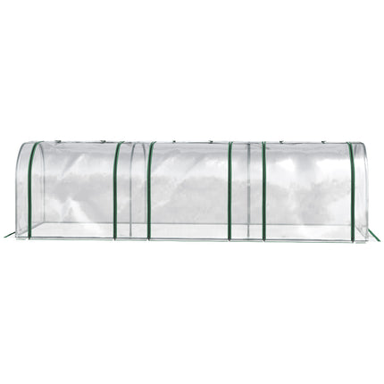 Foil Greenhouse With Door, Steel Frame, 295 x 100 x 80 Cm