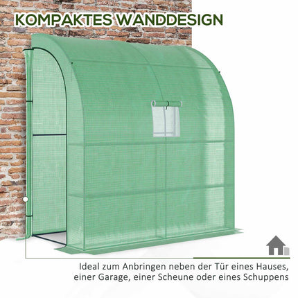 Greenhouse with UV protection, Steel frame, 200x100x215 cm