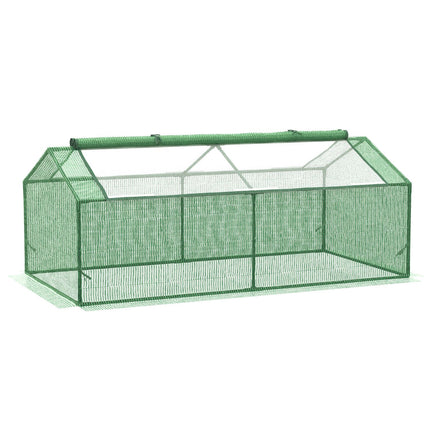 Greenhouse cold frame with window, 180 x 90 x 70 cm
