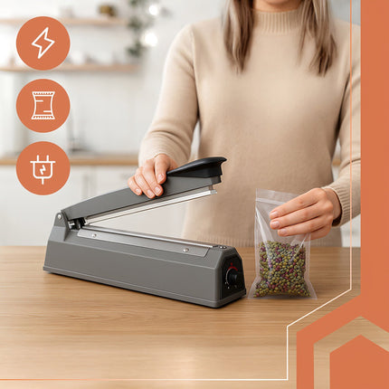 Foil Sealer for Bottles, Manual Handheld Sealing Tool