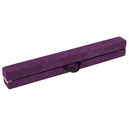 Foldable 270cm Gymnastics Balance Beam for Kids, Purple