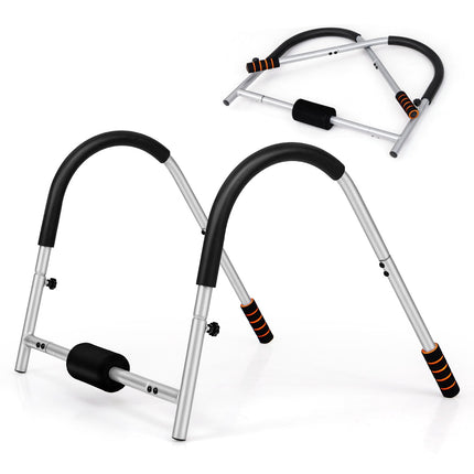 Foldable Ab Trainer With Padded Headrest, 150 Kg